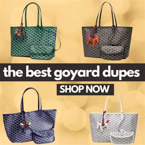 goyard handbag dupe.